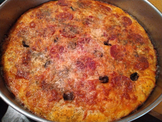 Homemade Mixed Pizza