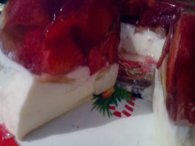 Strawberry and Cream Panna Cotta