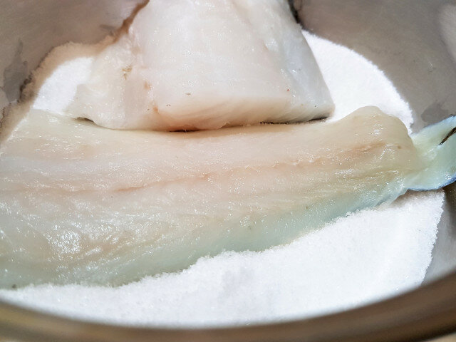 Homemade Salt Cod