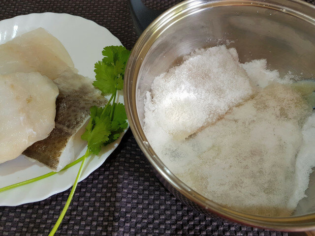 Homemade Salt Cod