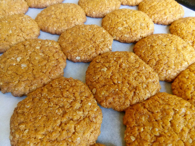Anzac Oat Biscuits