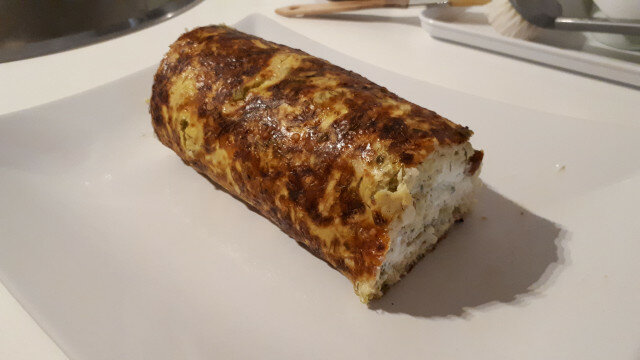 Cream Cheese and Zucchini Roll