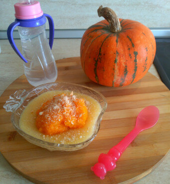 Pumpkin Breakfast for Babies