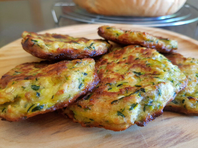 Oven-Baked Dietary Zucchini Patties