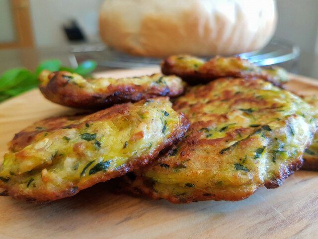 Oven-Baked Dietary Zucchini Patties