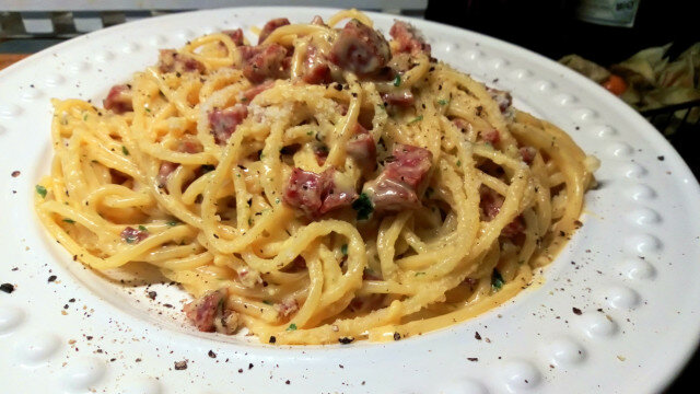 Roman-Style Spaghetti Carbonara