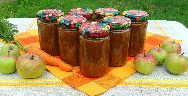 Apple and Carrot Jam