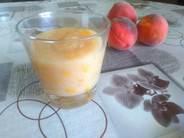 Semolina with Peaches for Babies