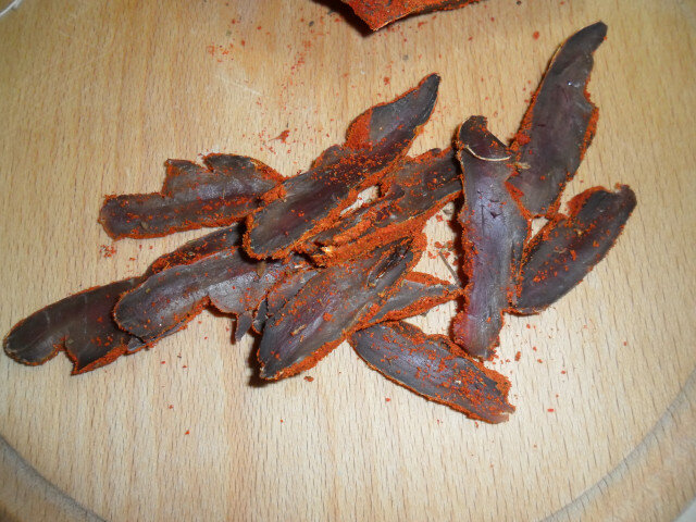 Homemade Pork Heart Pastrami