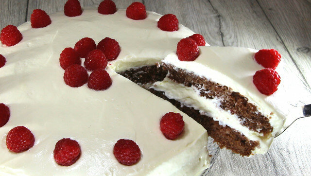 Raspberry Velvet Cake