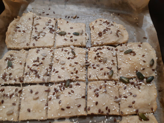Crackers with Olive Oil