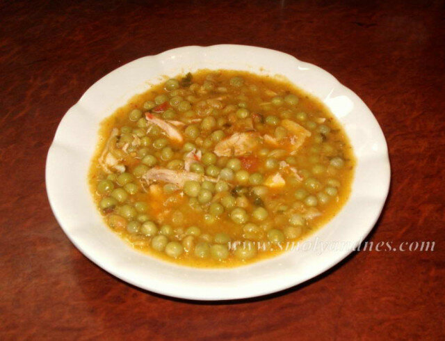 Chicken Stew with Peas