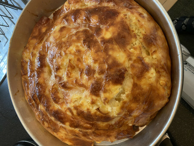 Feta Cheese Pie with Ready-Made Phyllo Pastry