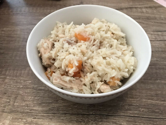 Stewed Rice with Pork