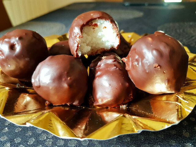 Coconut and Chocolate Candy