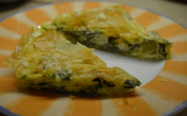 Pastry with Spinach and Feta Cheese