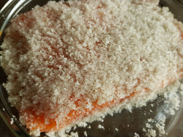 Homemade Salmon Pastrami