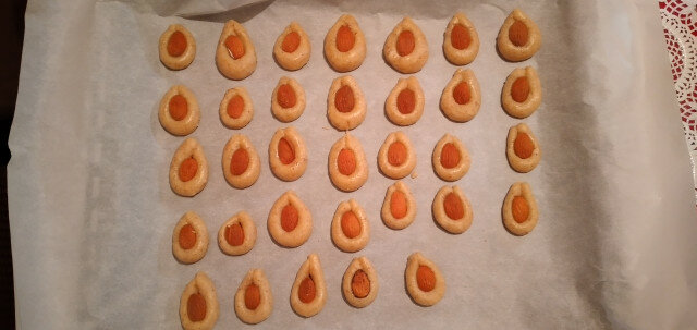 Chistmas Almond Cookies