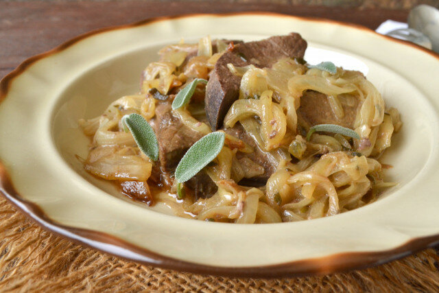 Venetian-Style Pork Liver with Onions