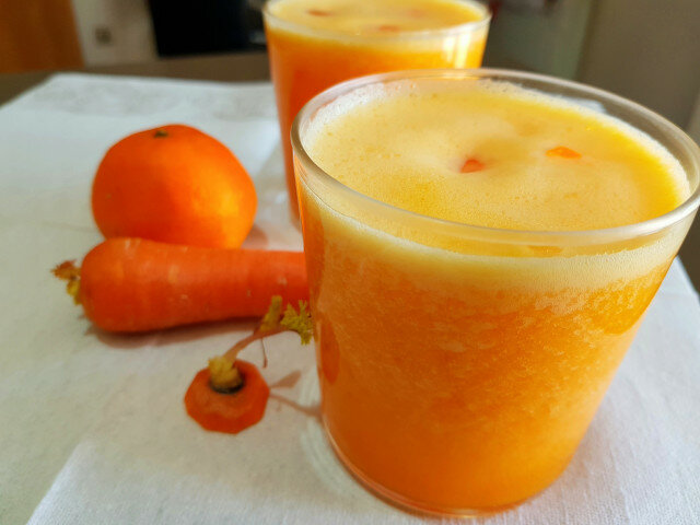 Carrot and Tangerine Nectar