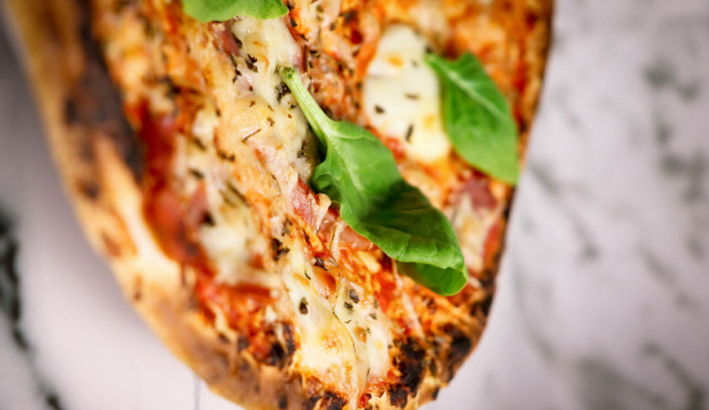 Protein Pizza with Prosciutto