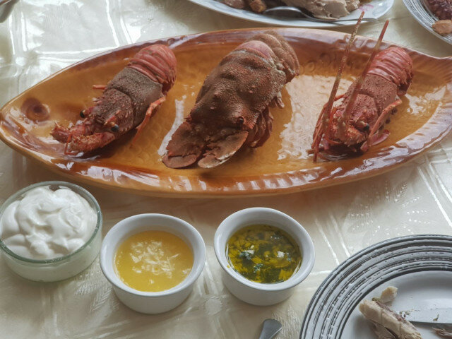 Lobsters with Three Sauces