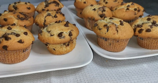 Muffins with Chocolate