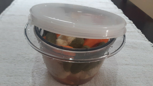 Mixed Pickle in a Drum