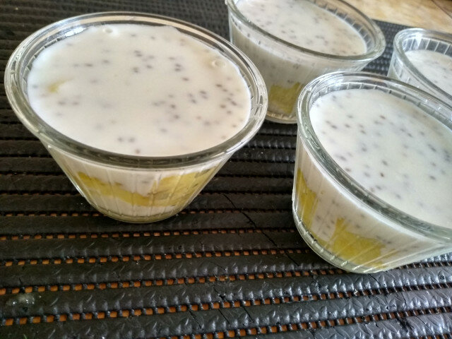Panna Cotta with Chia