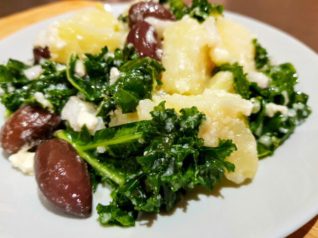 Potato Salad with Kale
