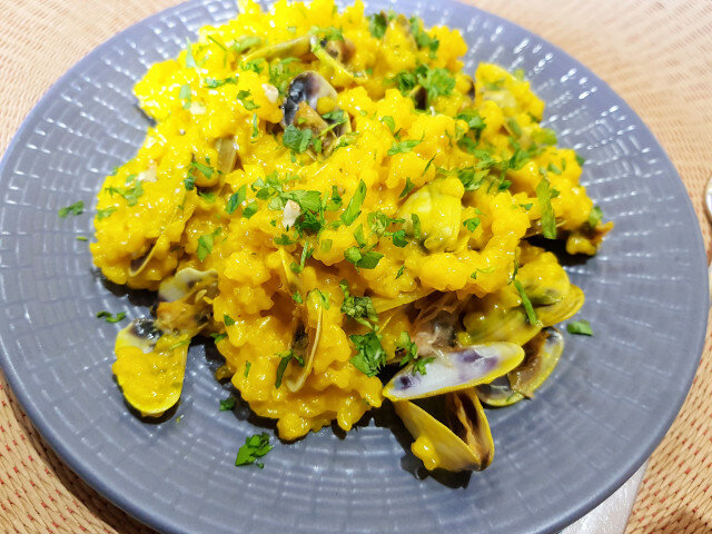 Huelva Rice with Clams and Saffron