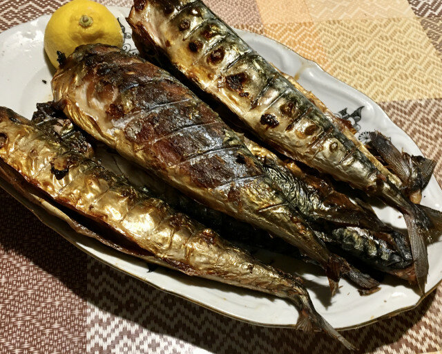 The Perfect Grilled Mackerel