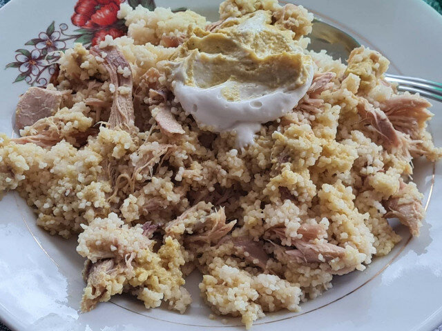 Couscous with Curry and Tuna