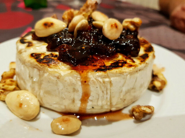 Baked Camembert with Figs
