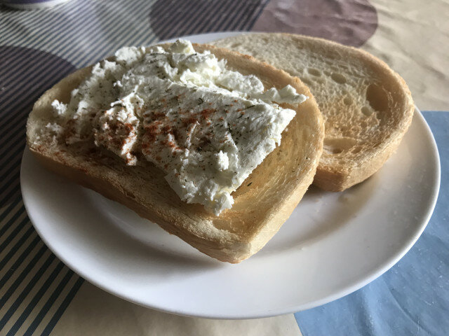 Easy Grilled Feta Cheese Sandwich