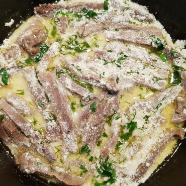 Beef Tongue in Sour Cream