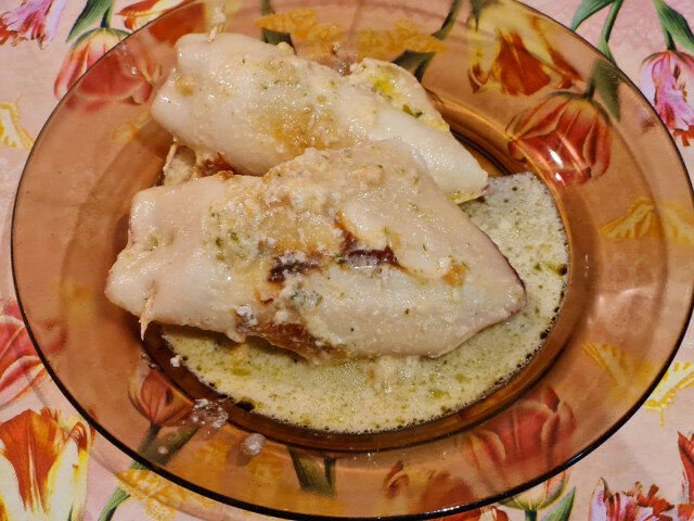 Oven-Baked Stuffed Squid