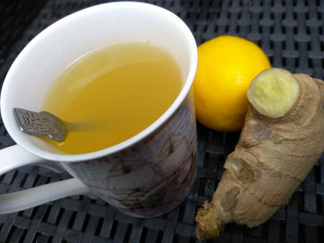 Ginger and Lemon Cough Medicine