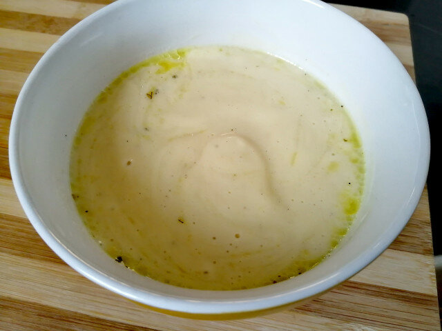 Celery and Cauliflower Cream Soup