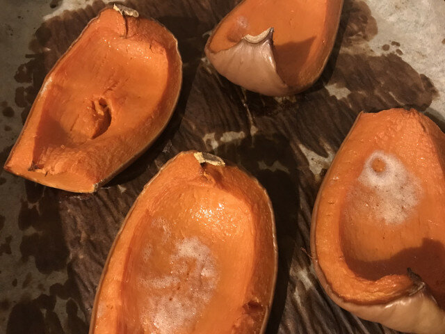 Roasted Pumpkin with the Skin