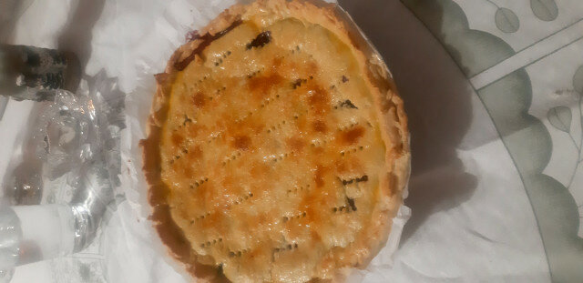 French Blueberry Pie