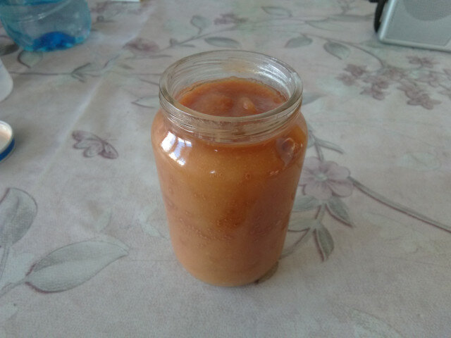 Baby Puree with Apple and Carrot