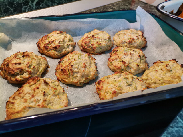 Oven-Baked Dietary Zucchini Patties