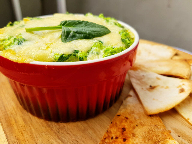 Baked Spinach and Cheese Dip