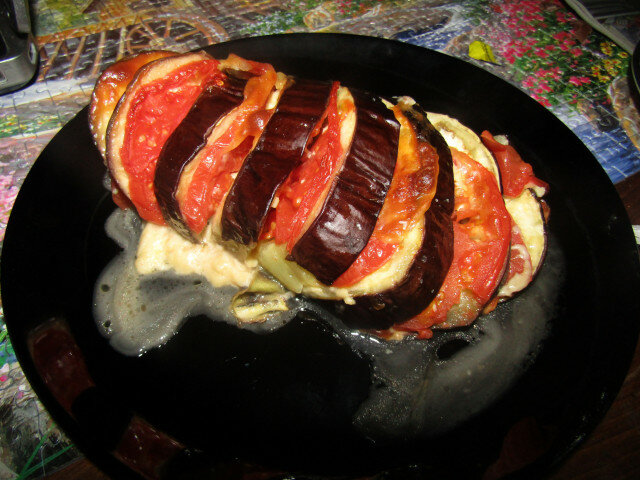 Eggplant Accordion