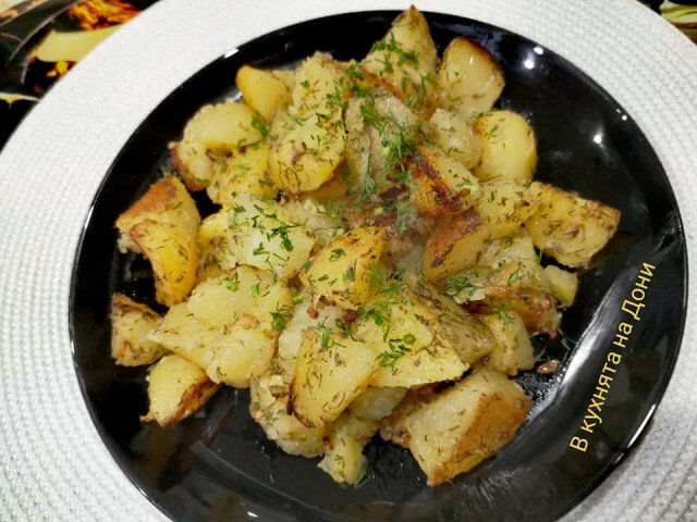 Sautéed Garlic Potatoes