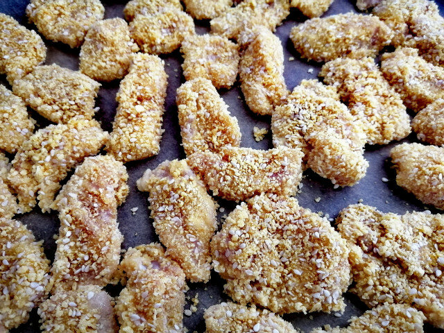Caramelized Chicken Bites