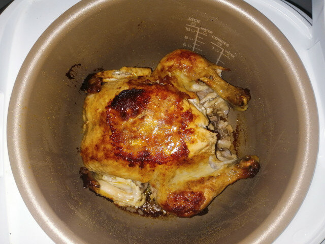 Roasted Chicken in a Multicooker