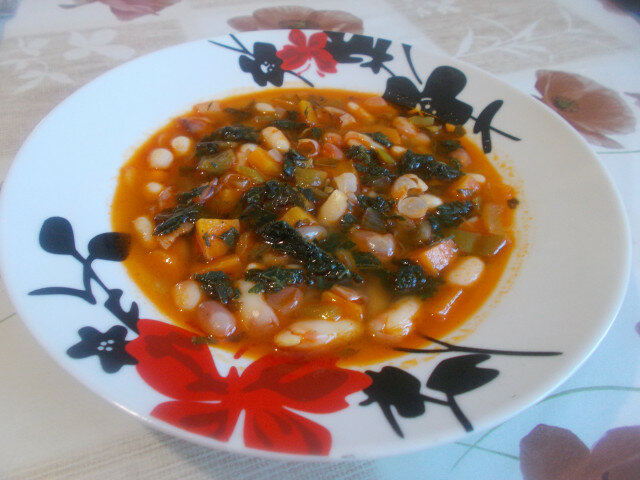 Bean and Nettle Stew