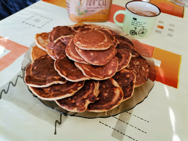 Mini Spelt Pancakes